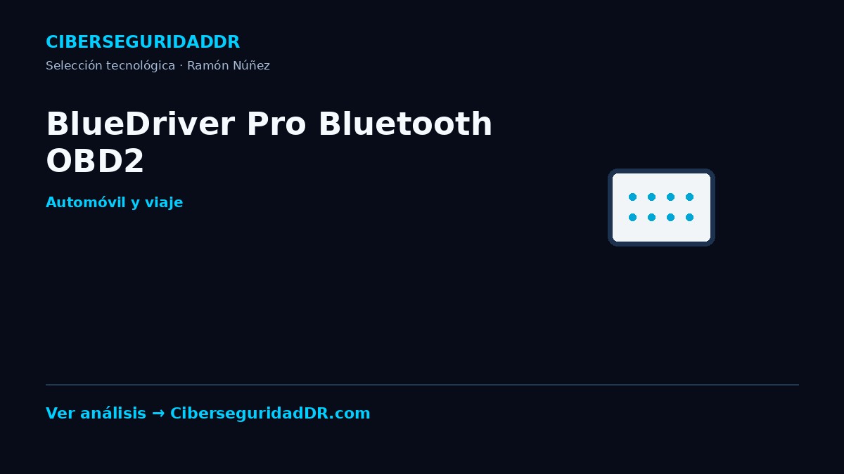 Publicidad horizontal de BlueDriver Pro Bluetooth OBD2