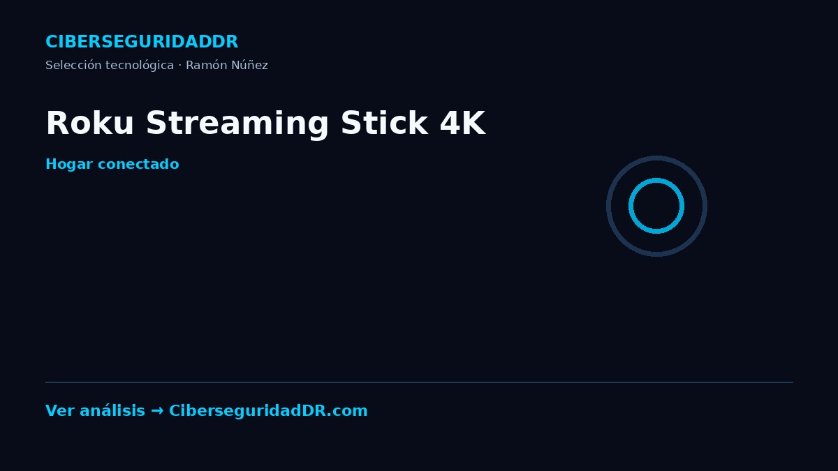 Publicidad horizontal de Roku Streaming Stick 4K