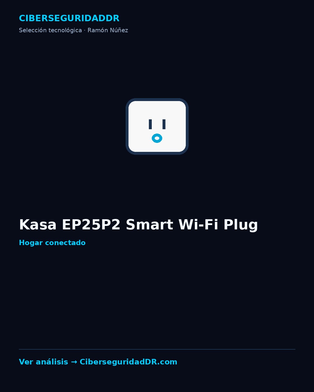 Publicidad vertical de Kasa EP25P2 Smart Wi‑Fi Plug