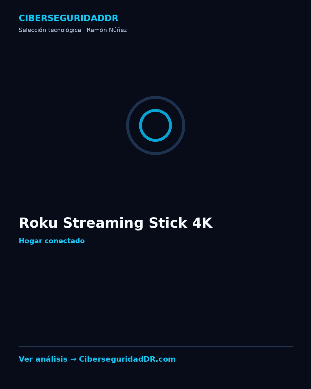 Publicidad vertical de Roku Streaming Stick 4K